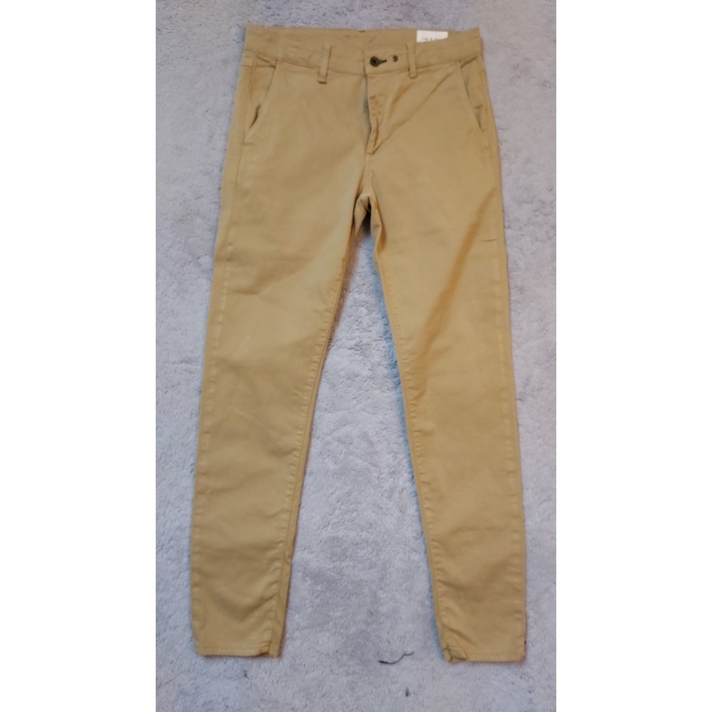 Rag & Bone Pants Mens 31x31 Twill Cotton Stretch Slim Tapered Preppy Brown Chino